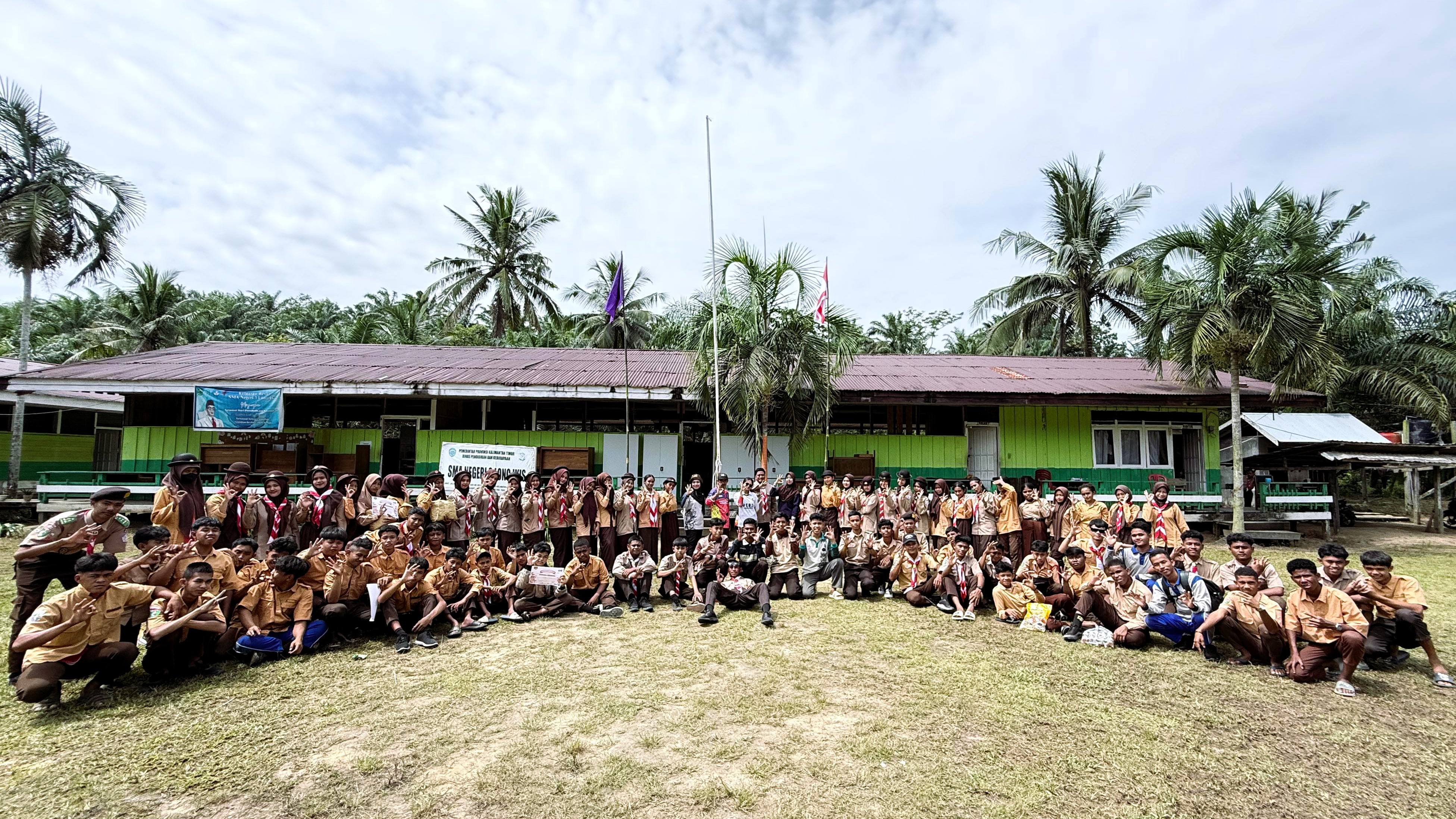 Kemah Penerimaan Tamu Ambalan (PTA) Datuk Kewang Pangkalan SMAN 3 Long Ikis