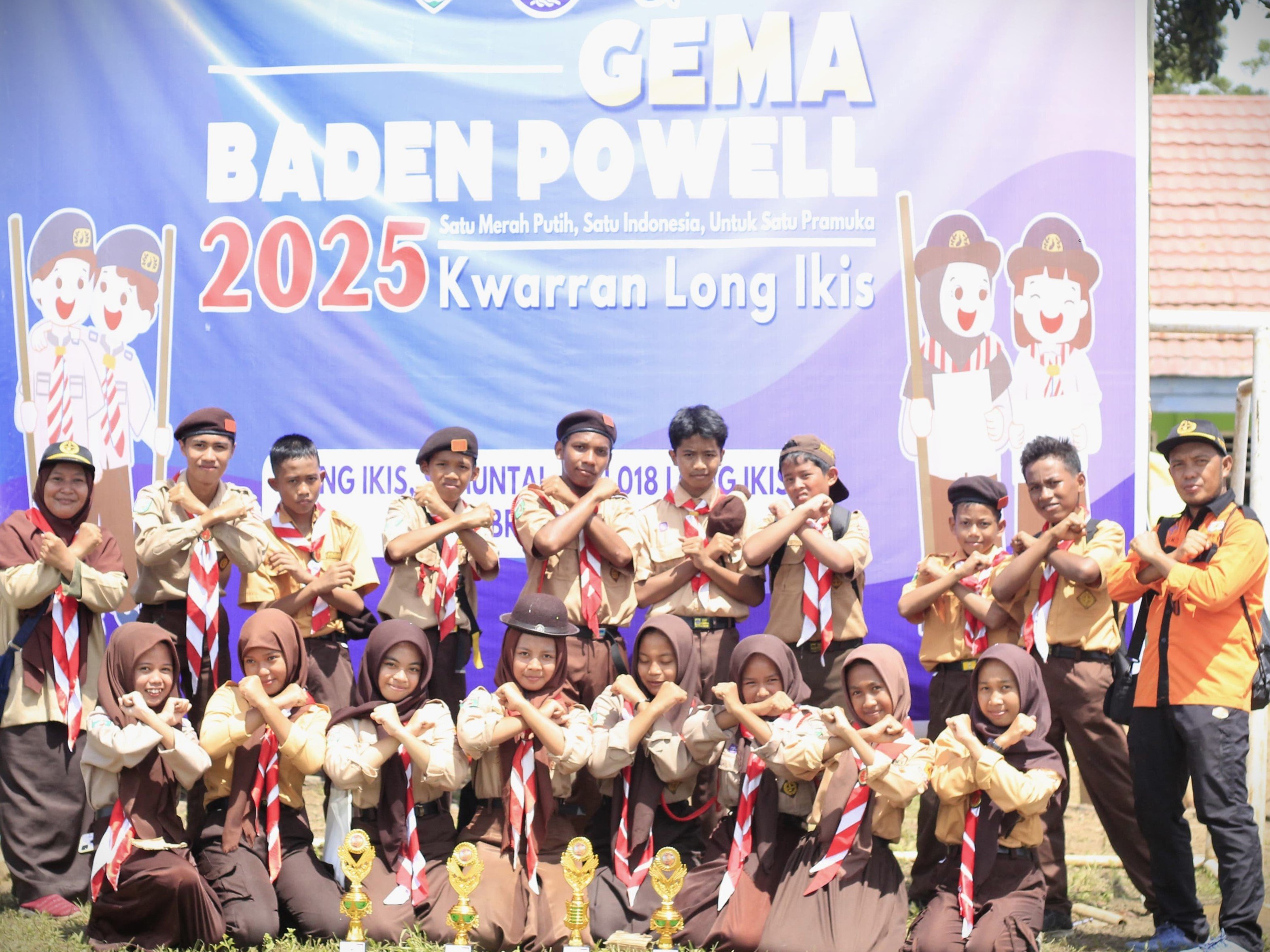 GEMA LORD BADEN POWELL Tahun 2025: Semangat Pramuka Penggalang SMPN 4 ...