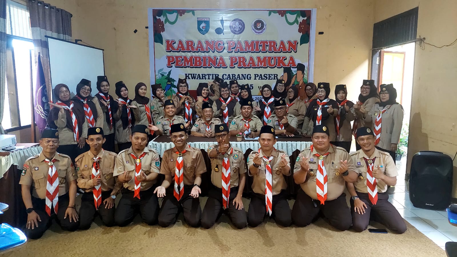 KARANG PAMITRAN PEMBINA PRAMUKA RESMI DI BUKA