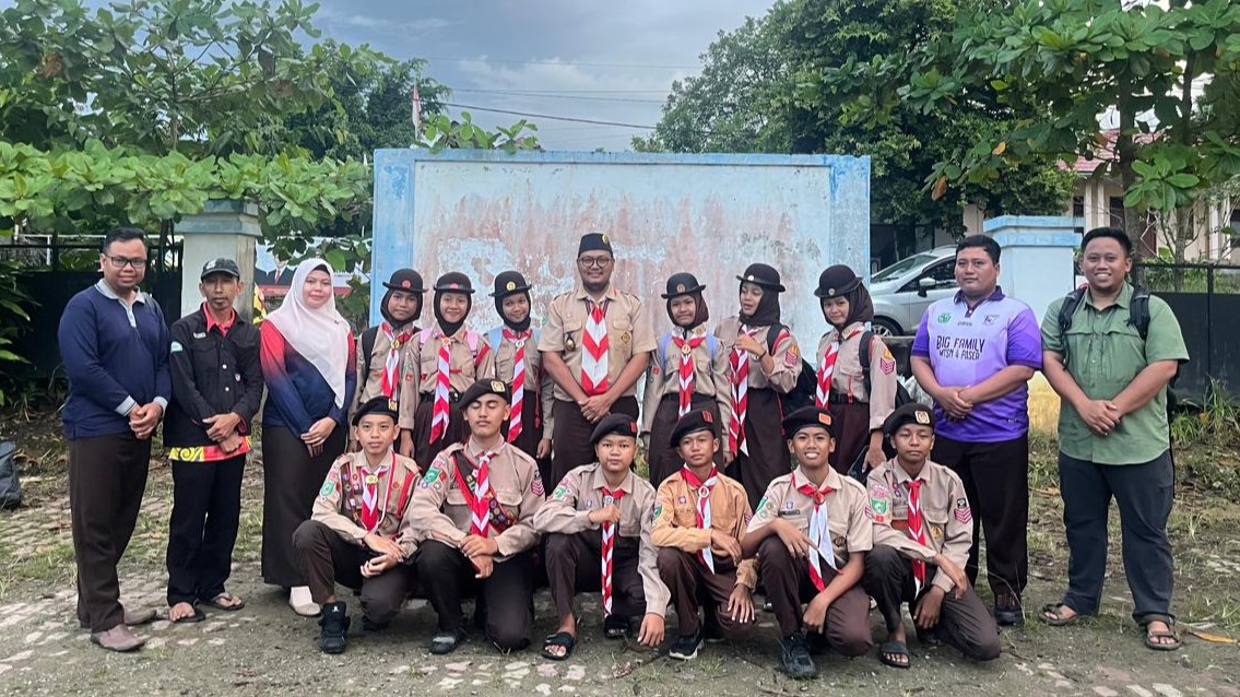 Kwarran Long Ikis Kirim 12 Calon Peserta Ikuti Seleksi Jamnas XII di Kwarcab Paser